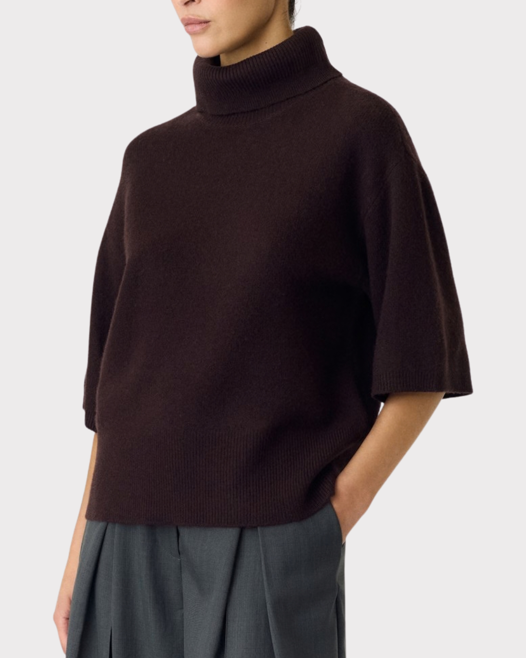 Emila 2/4 Wool Knit Pullover