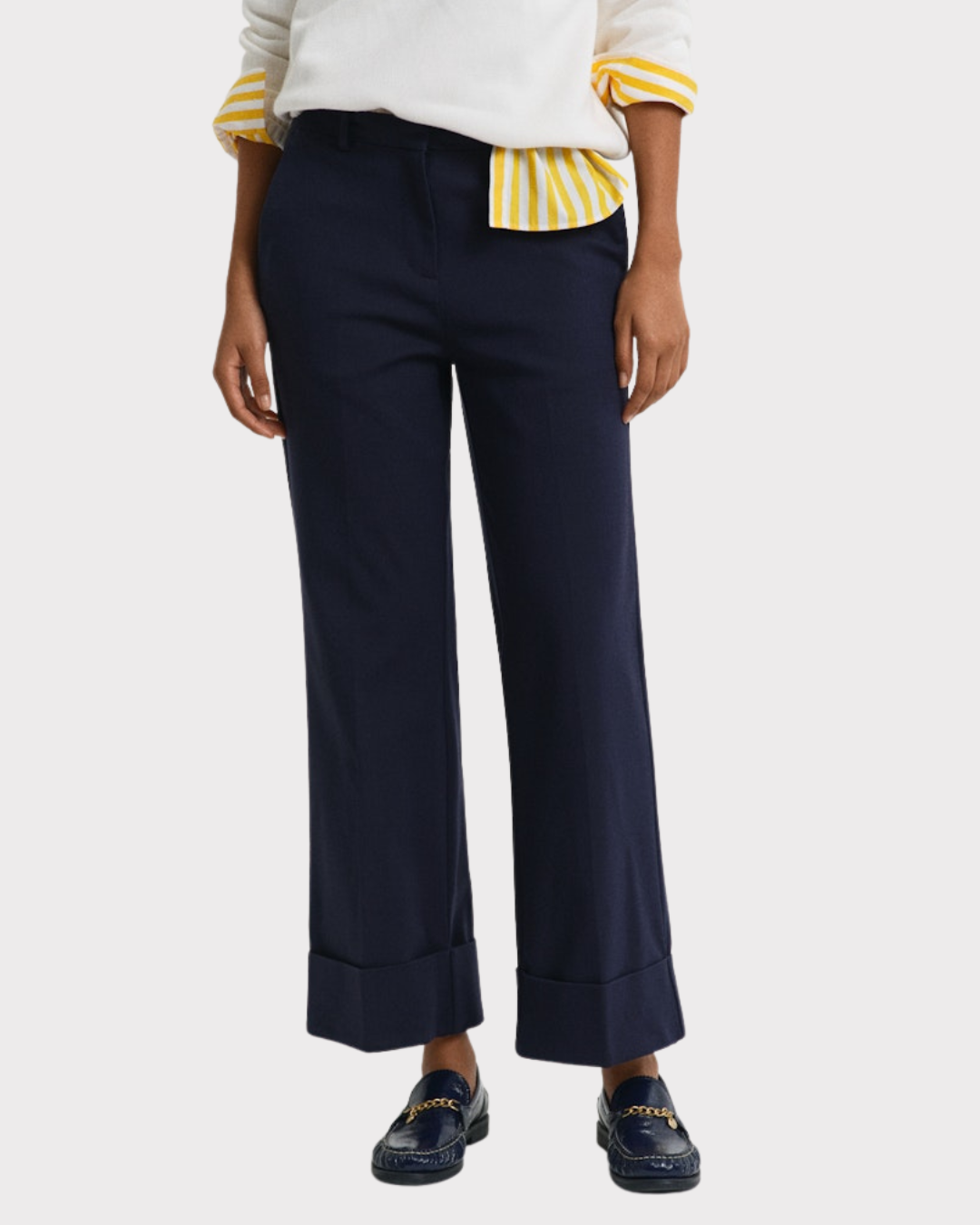 Turn up crease pants