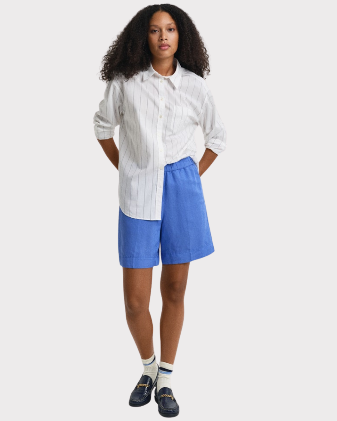 Rel Linen Blend Pull-on Shorts