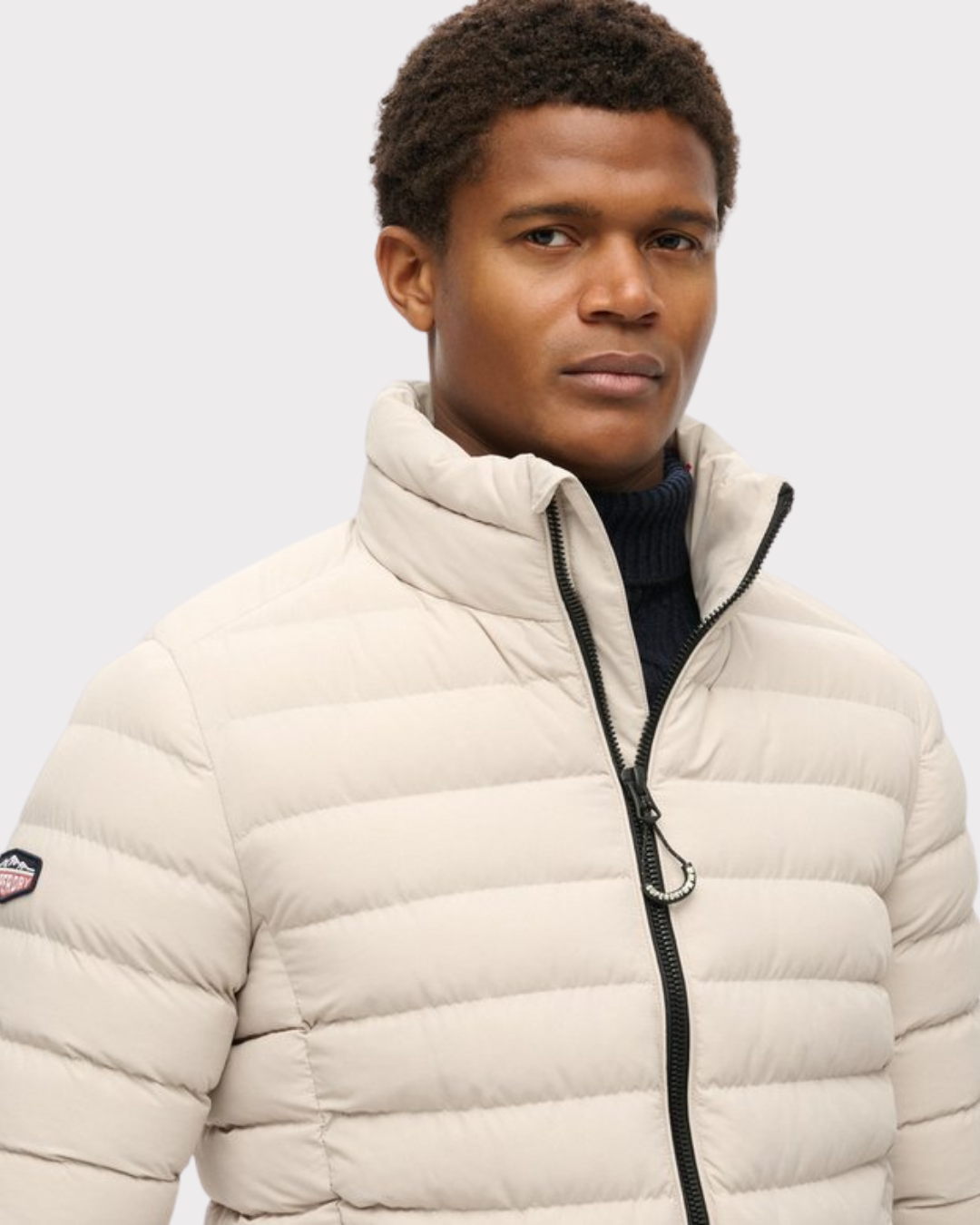 Fuji Print Padded Jacket