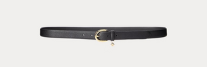 Charm crosshatch leatherbelt