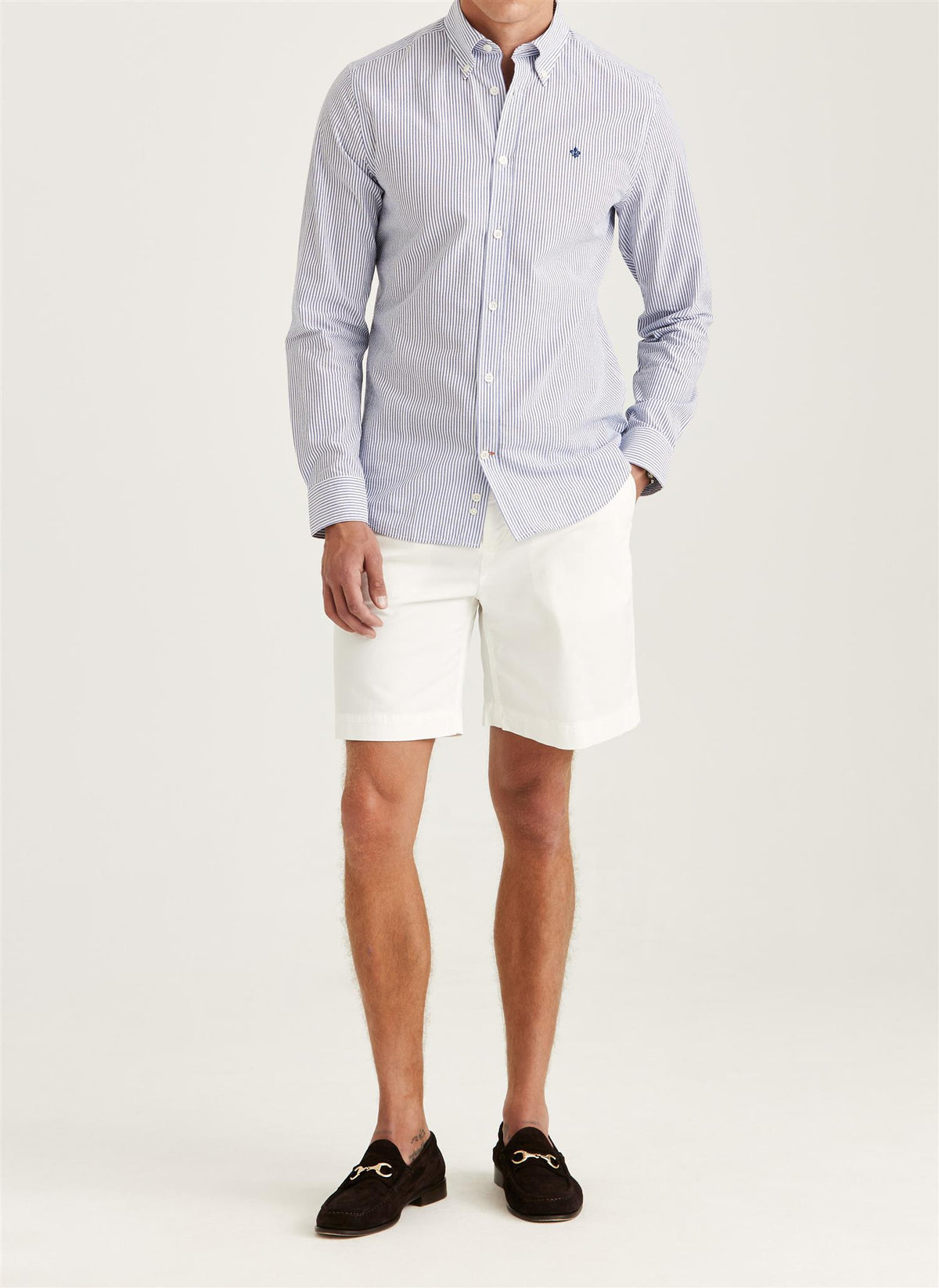 Morris Seersucker Shirt-Slim Fit