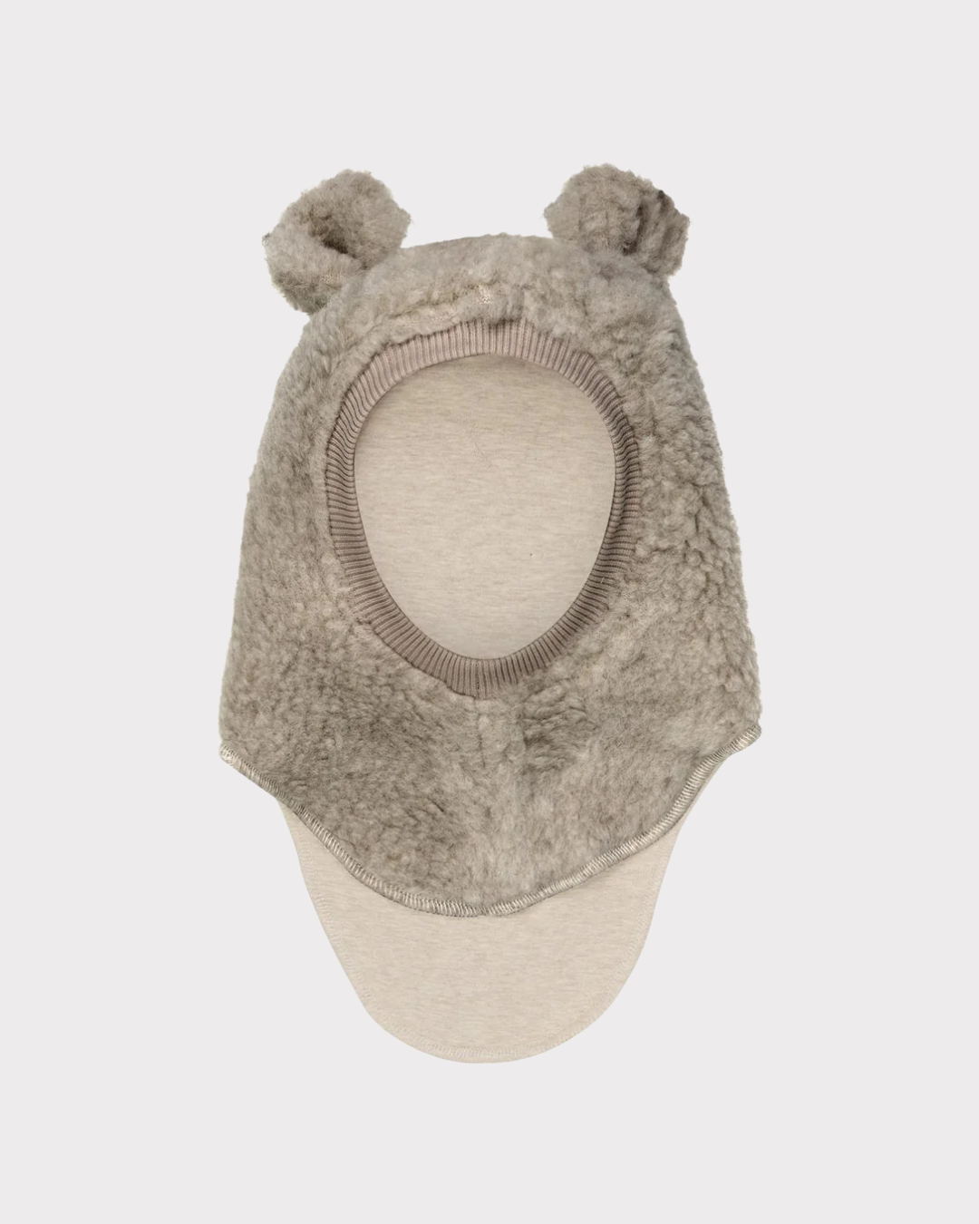 Balaclava Ears Wool Teddy