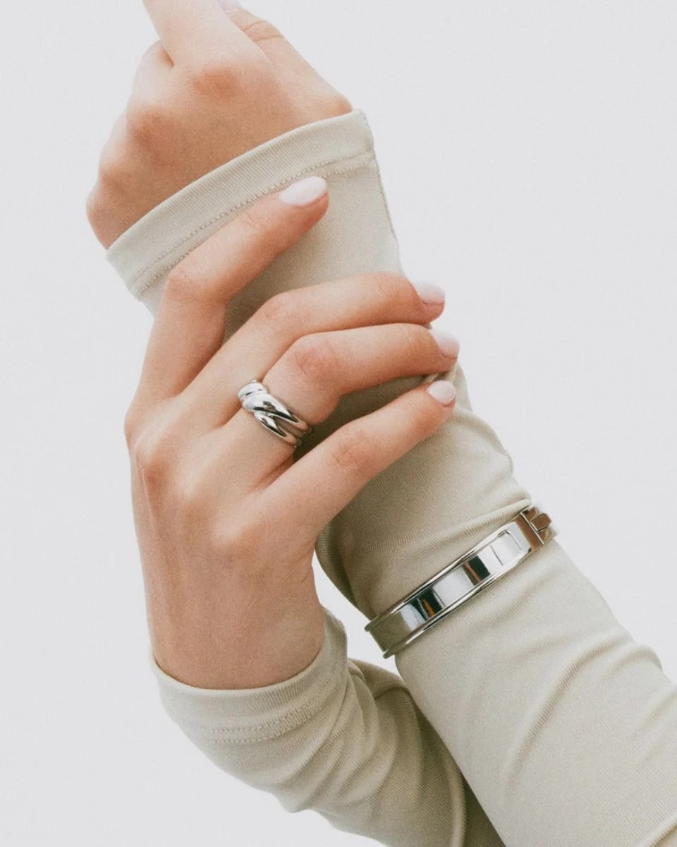 Frame Bangle Steel