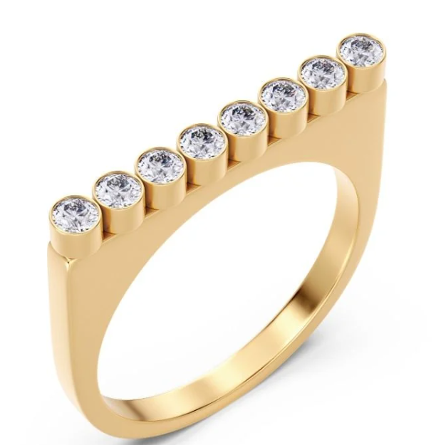 Twiggy Ring CZ