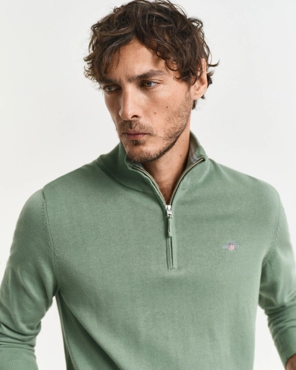 Classic Cotton Half Zip