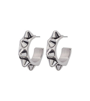 Peak Creole earrings small