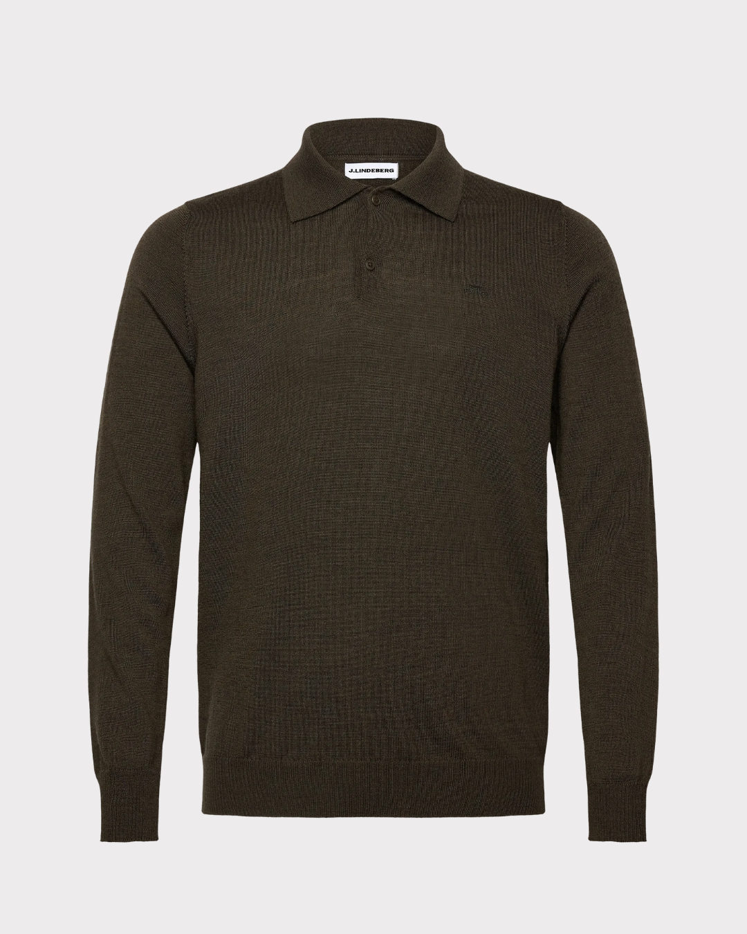 Kai knitted merino polo