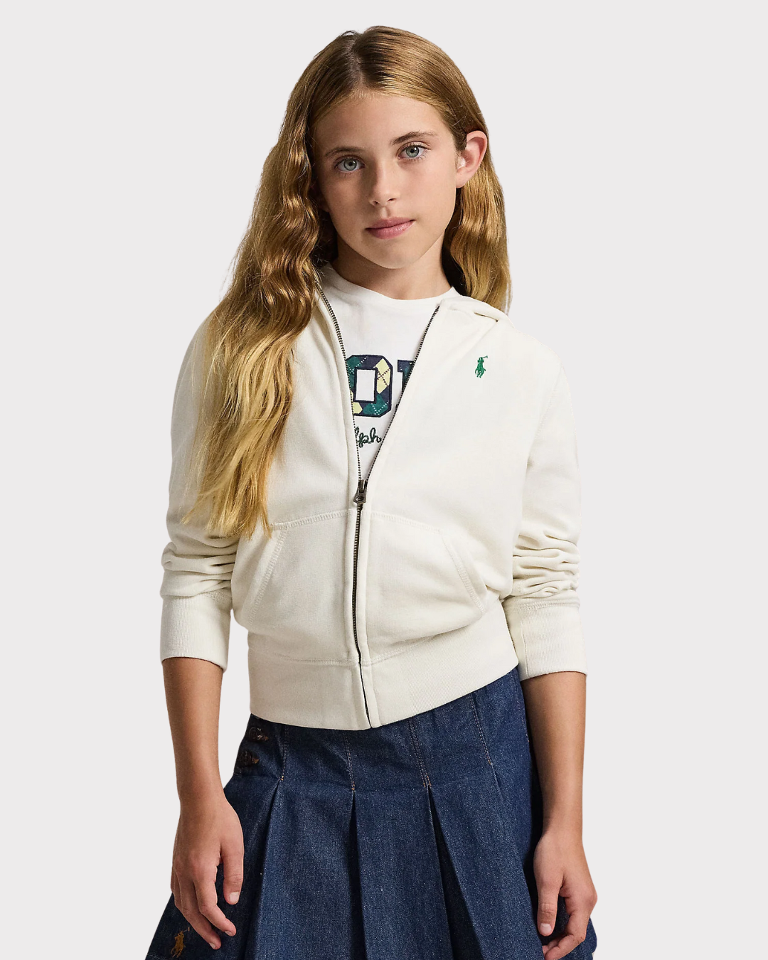 Fleece full-zip hoodie