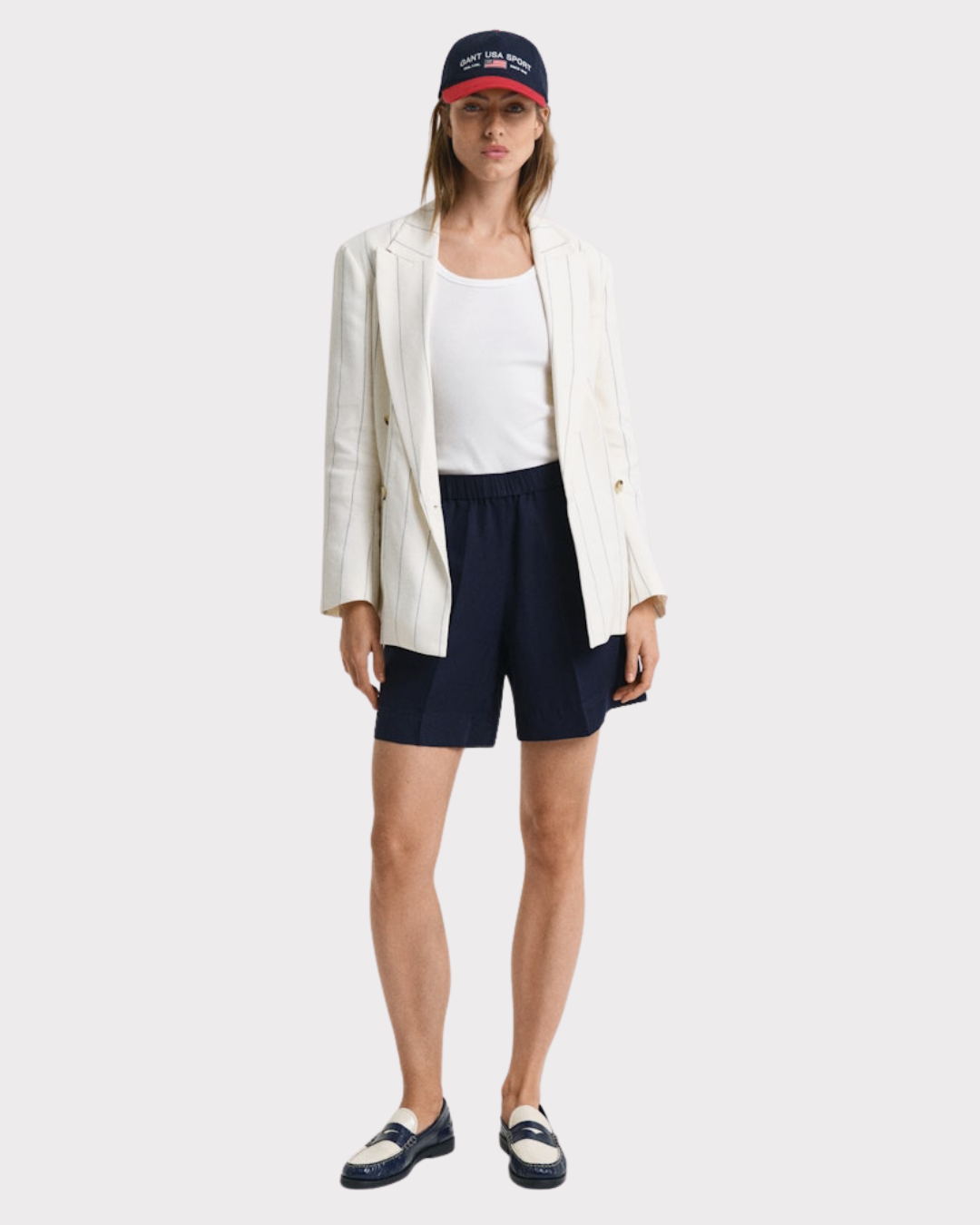 Rel Linen Blend Pull-on Shorts