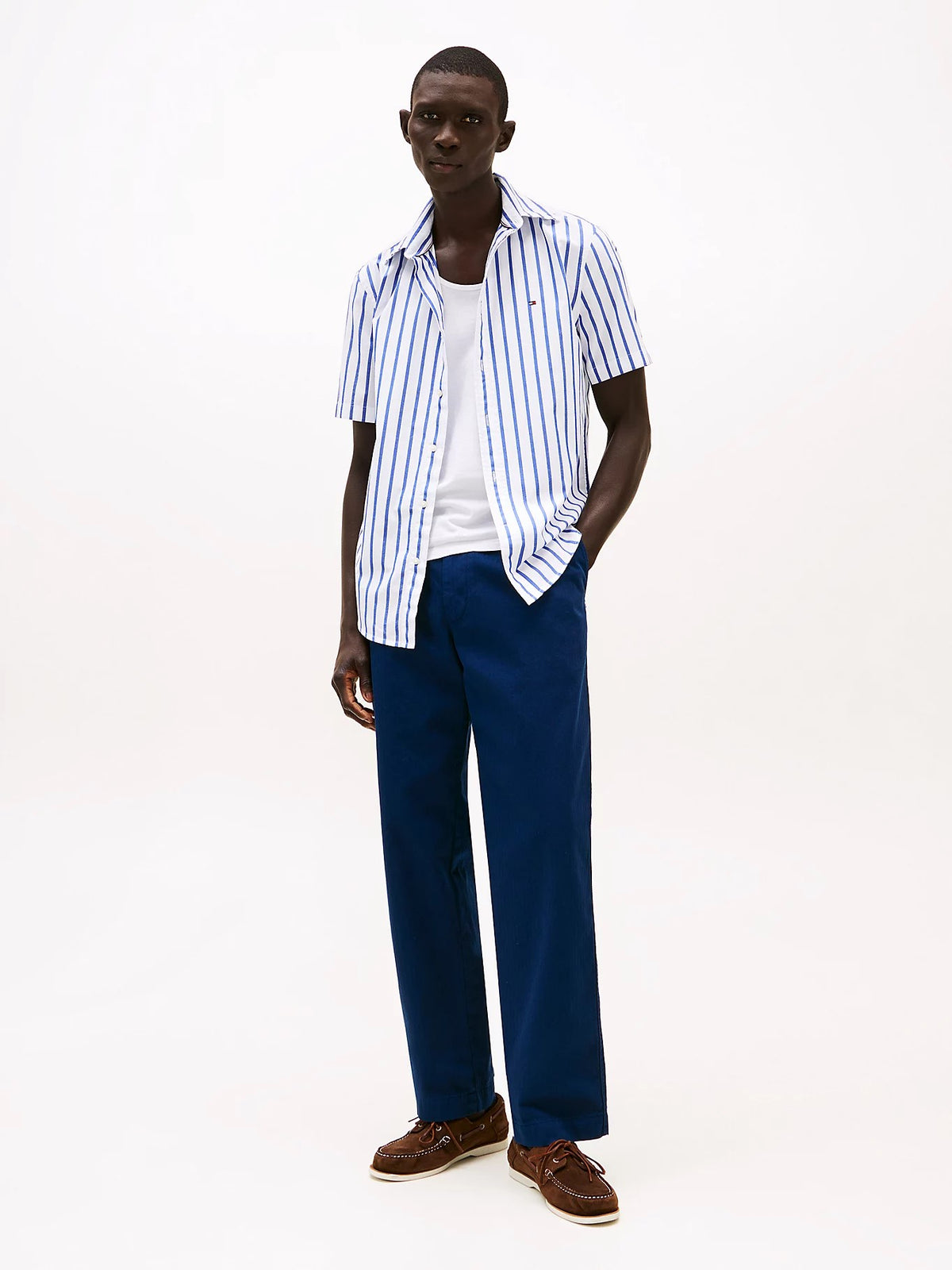Flex poplin shirt