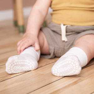 Non-slip bamboo socks