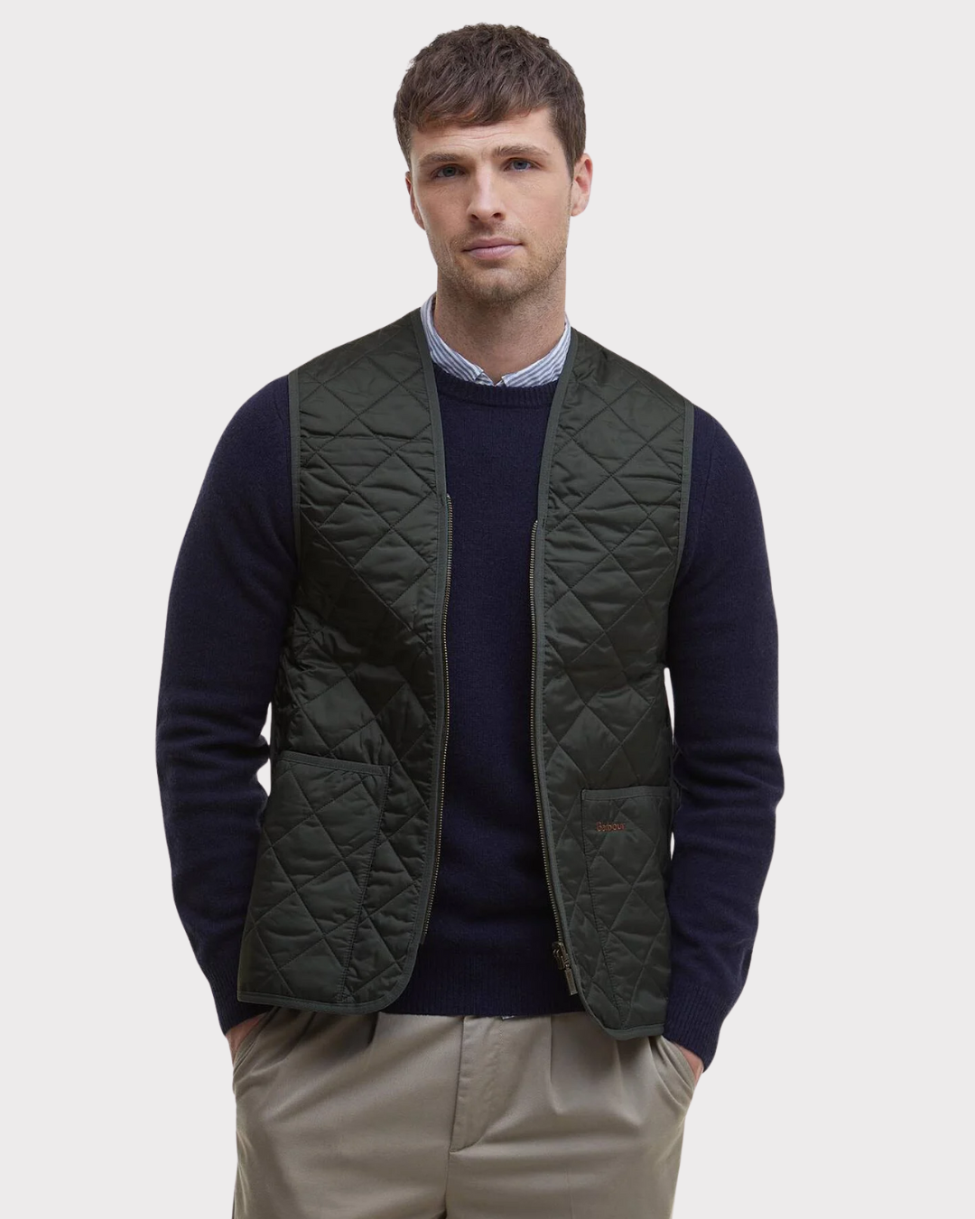 waistcoat zip in liner