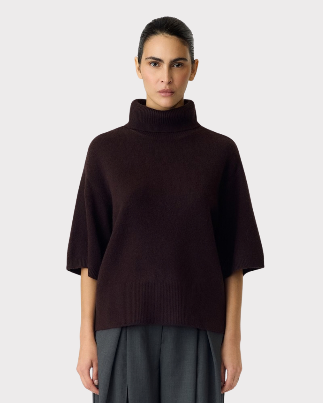 Emila 2/4 Wool Knit Pullover