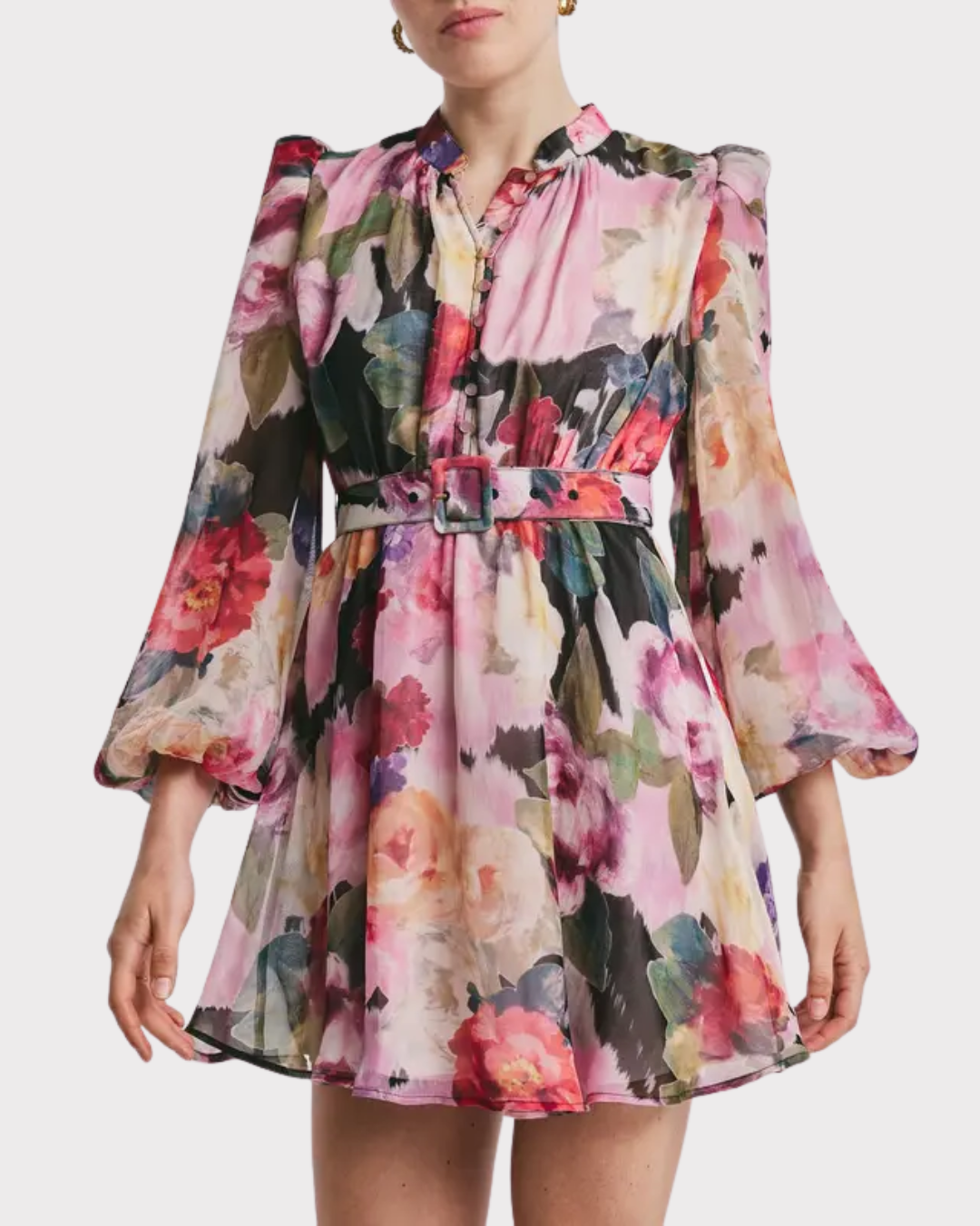 Organza Mini Dress