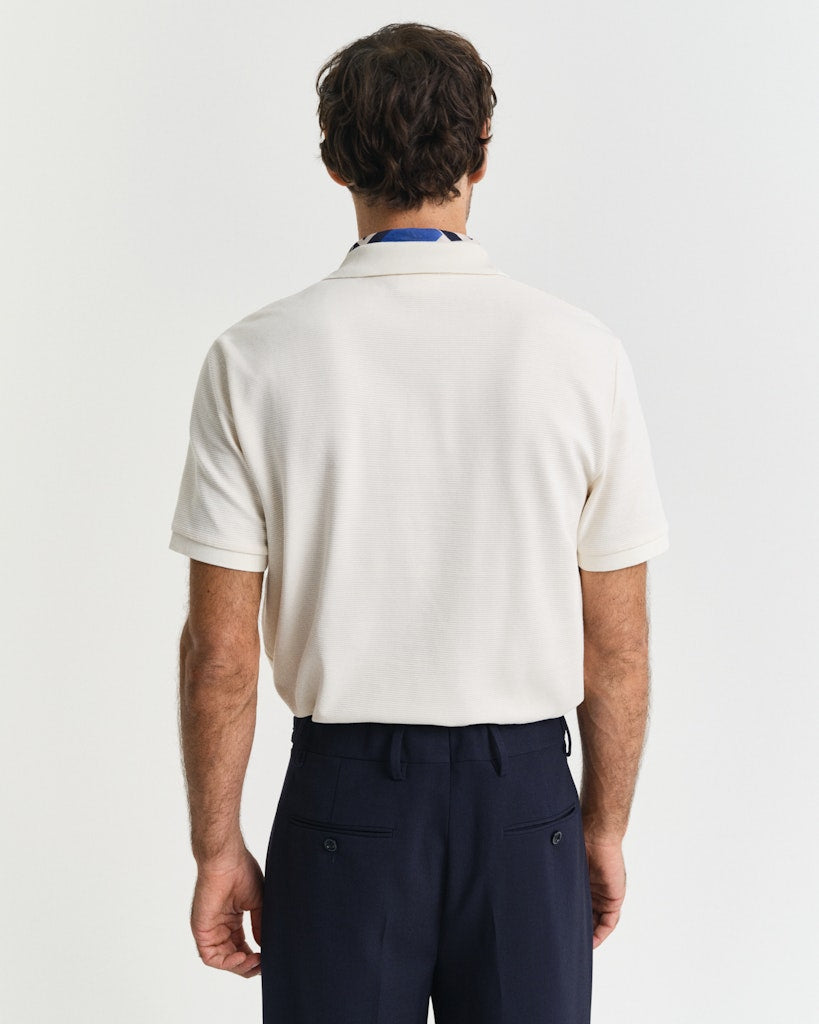 Textured polo