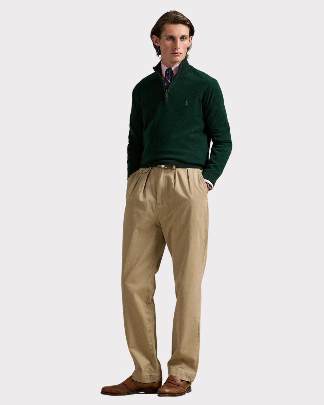 Wool Half Zip