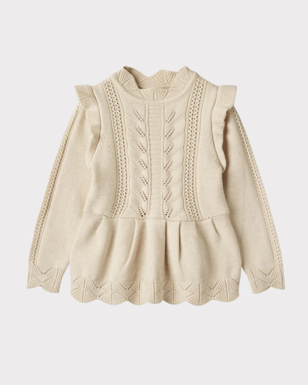 Alilly Peplum Pullover