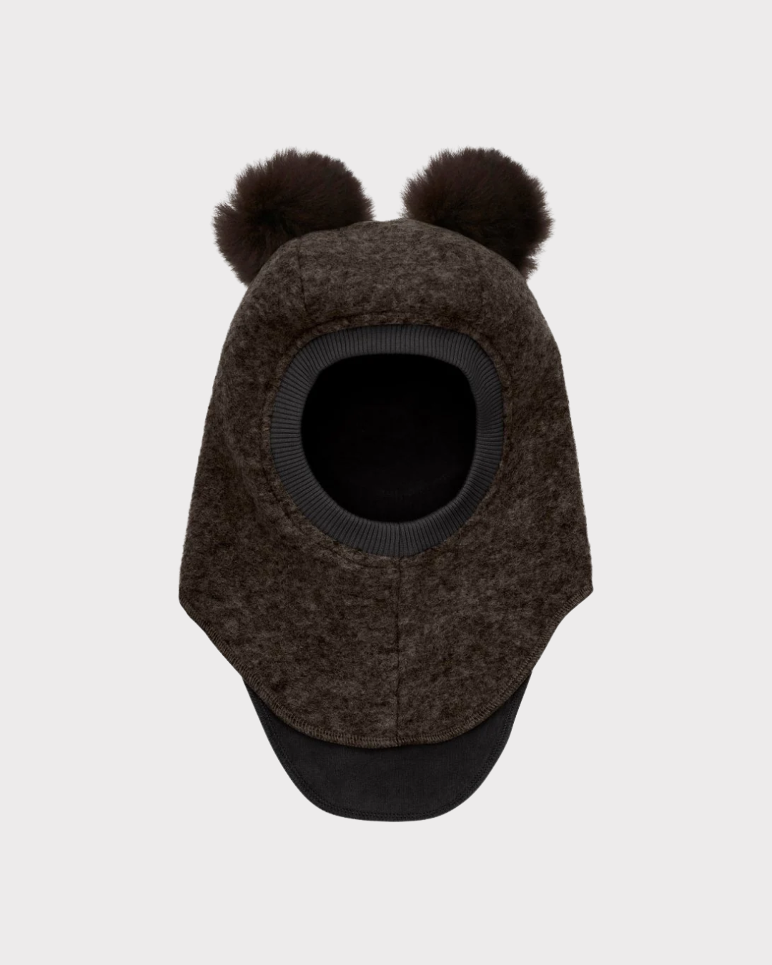 Balaclava Wool Alpaca Pompoms