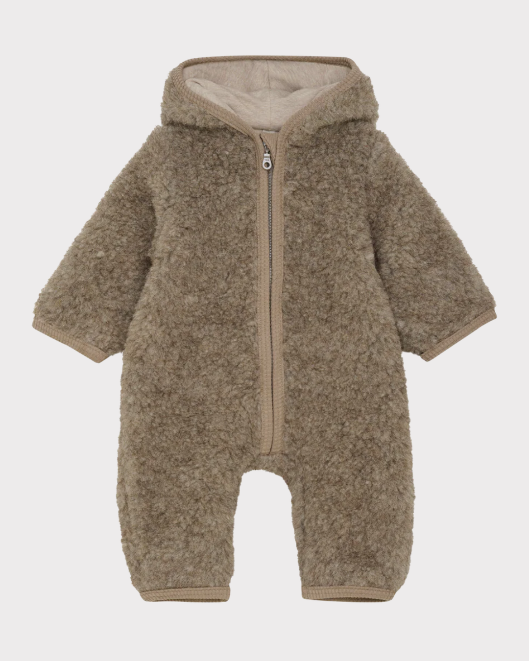 Pram Suit Wool Teddy w. lin