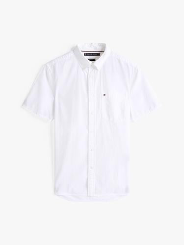 Seersucker solid shirt