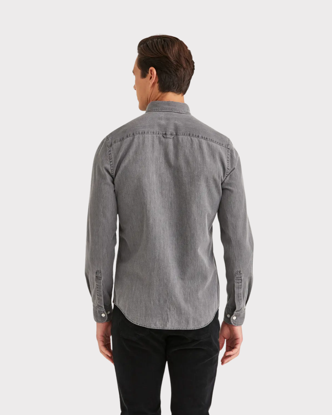 Light denim shirt-classic fit