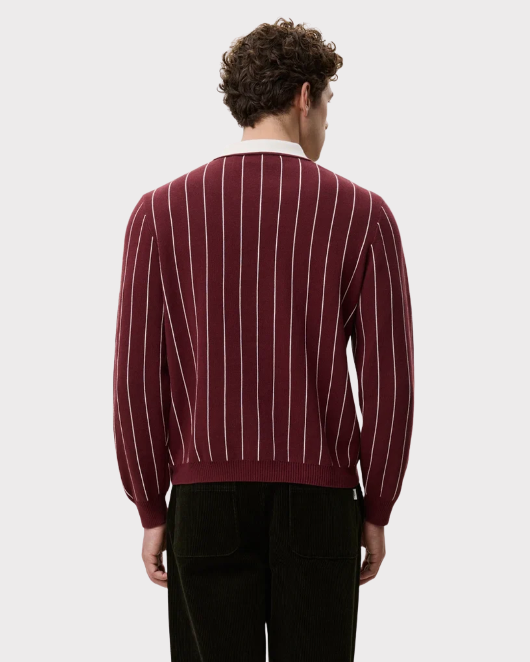 Signature Knitted Ls Polo