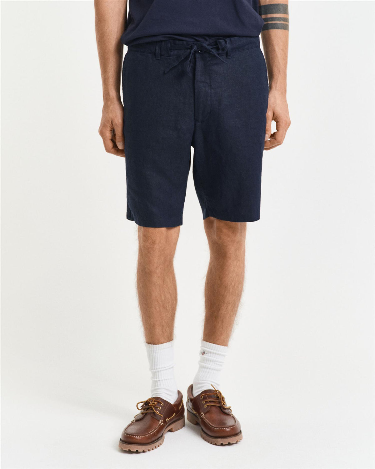 Relaxed Linen Ds Shorts
