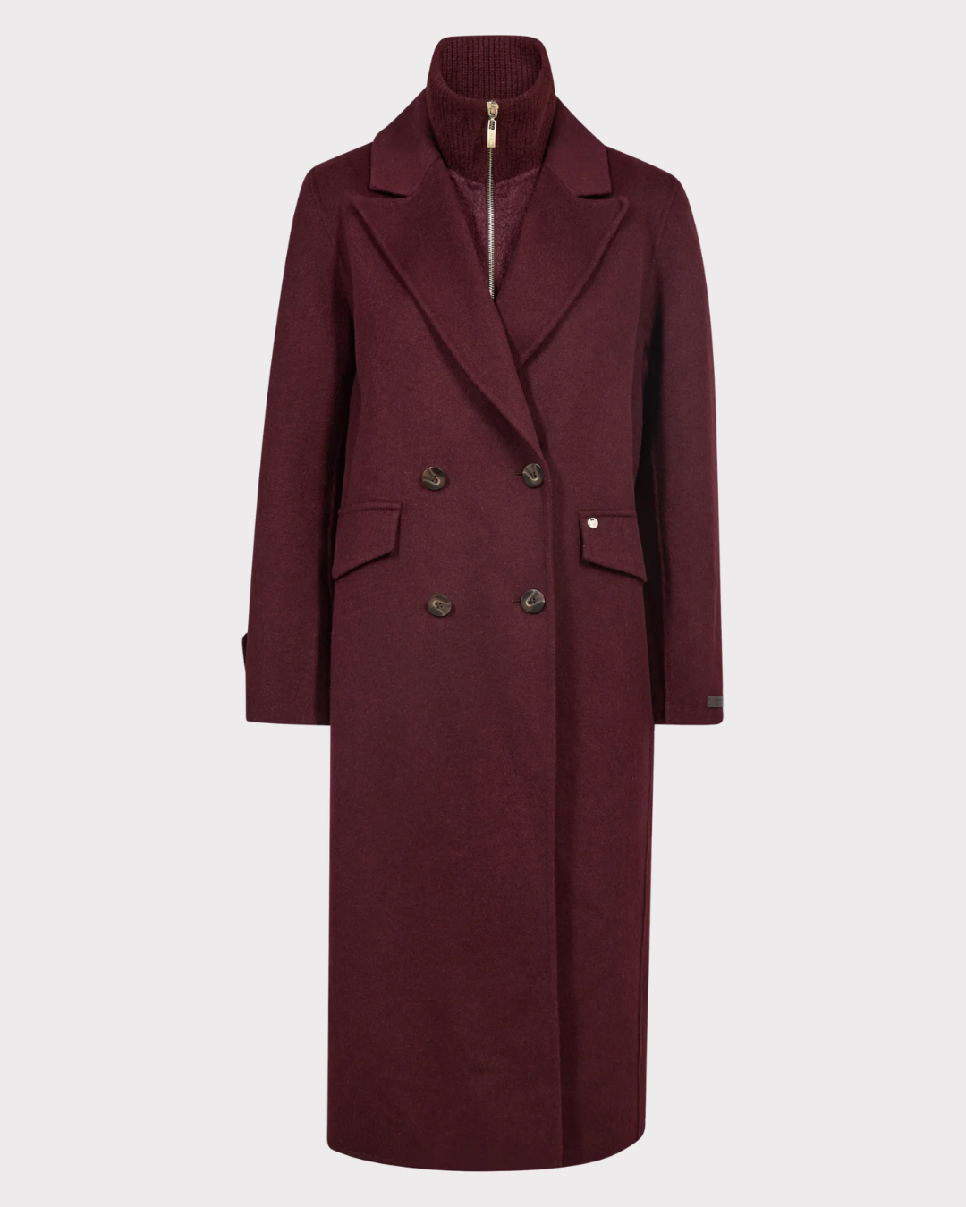 Mmalva Loisa Mock Neck Coat