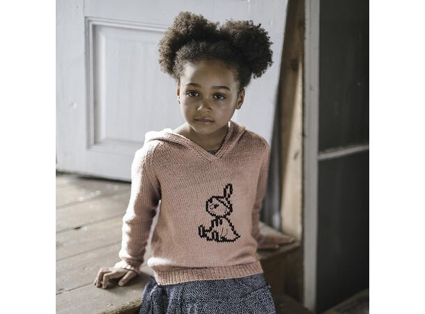 moomin knitting kit hoodie size 92/98