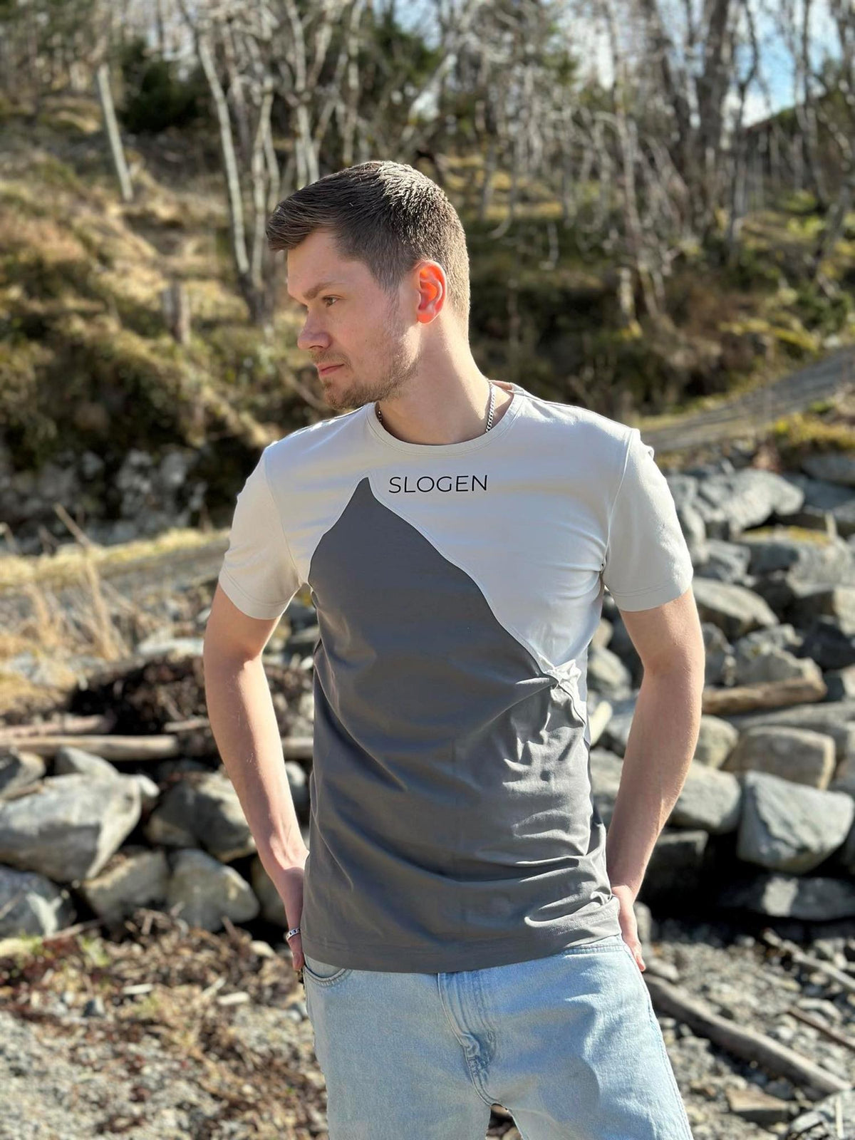 S3 MOUNTAIN T-shirt-Slogen