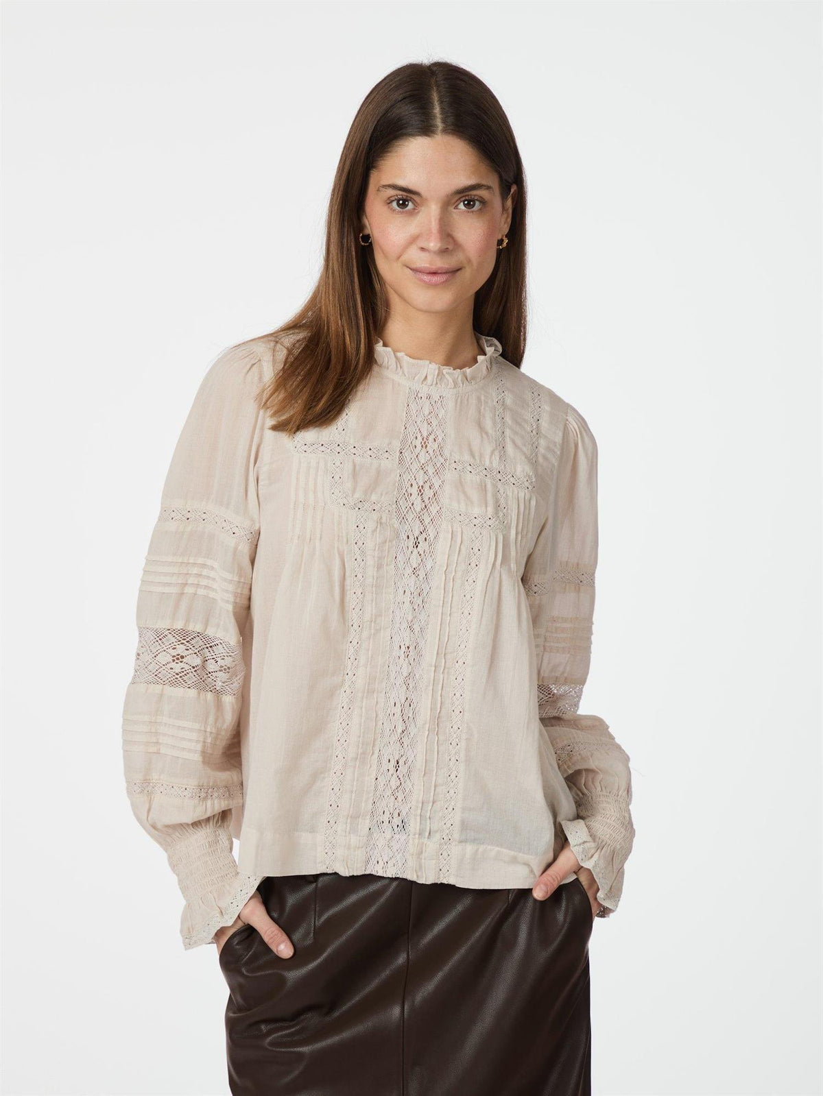 Ebba voile blouse