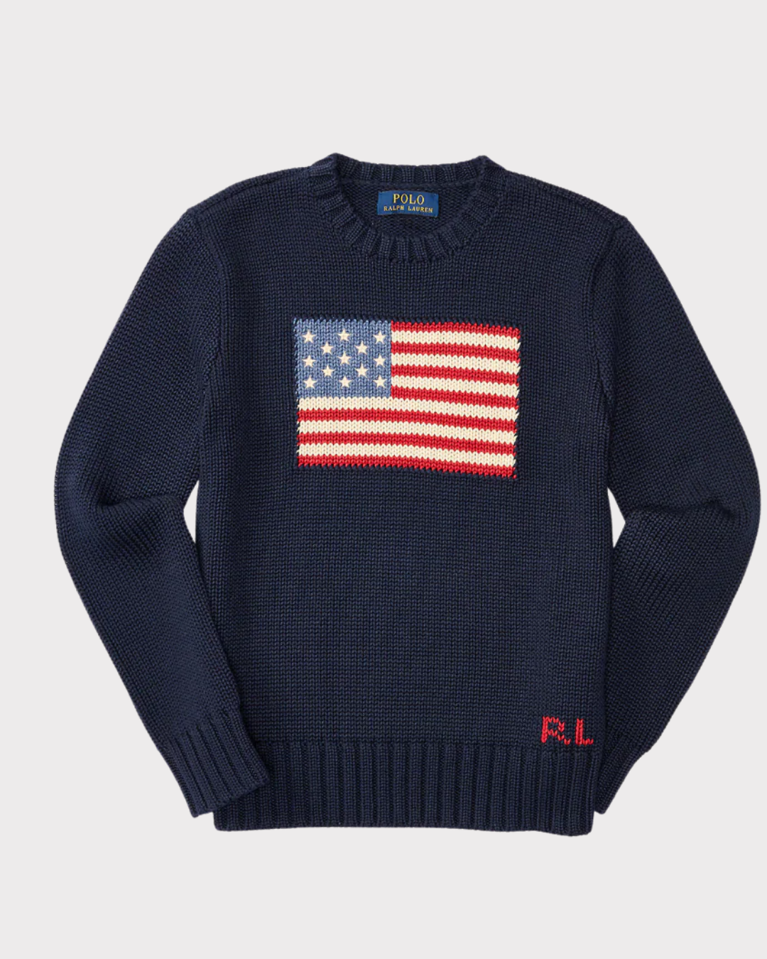 The iconic flag sweater