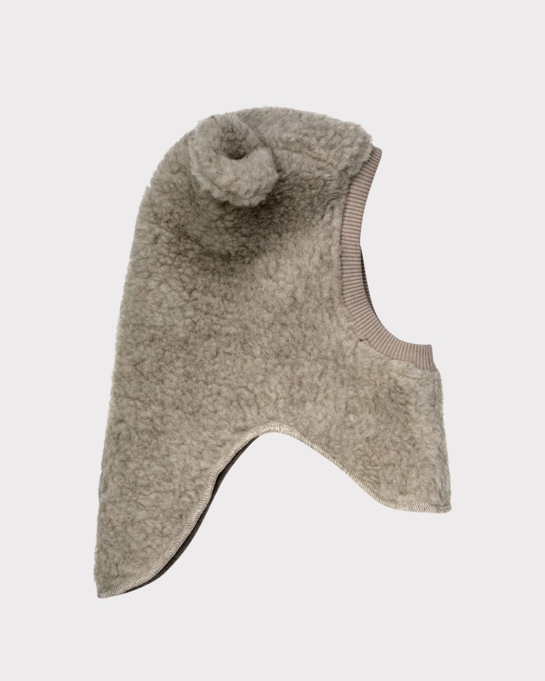 Balaclava Ears Wool Teddy