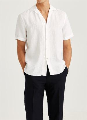 Resort linen ss shirt